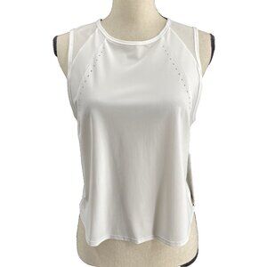 NWT Lululemon Sculpt Cropped Tank Classic Fit Womens 8 White LW1DZSS